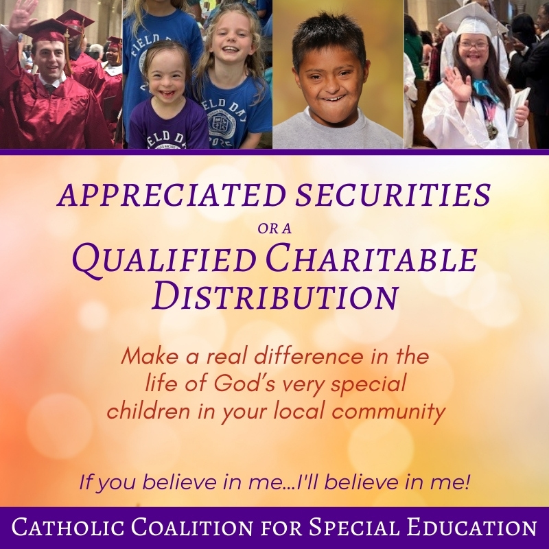 ccse.ejoinme.org/2025ChristmasA…

As we conclude our 20th anniversary year, consider a donation of appreciated securities or a Qualified Charitable Distribution from your IRA for the 2025 tax year and help children w disabilities access quality #CatholicEducation.
#BelieveInMe