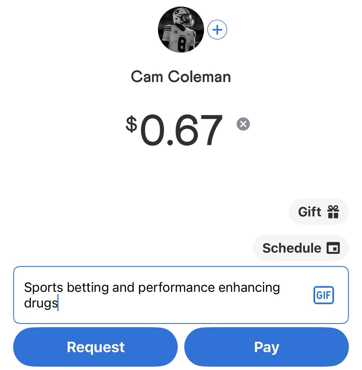Cam Coleman, you’re staying an Auburn Tiger