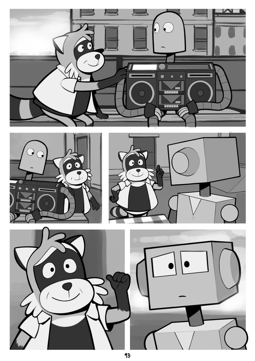 raycarterthefox's tweet photo. @Morde2580 ROBOT MEMORIES | Pages 92-93
Writing/Storyboard by Dandelion2580
Art by @raycarterthefox
All previous pages are available on https://t.co/AkgPrBPdL1
#robotdreams #monamirobot #miamigorobot #ロボットドリームズ #ロボット・ドリームズ https://t.co/YTFesE2Wrh