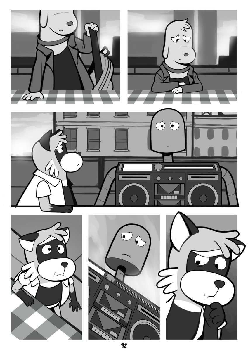 raycarterthefox's tweet photo. @Morde2580 ROBOT MEMORIES | Pages 92-93
Writing/Storyboard by Dandelion2580
Art by @raycarterthefox
All previous pages are available on https://t.co/AkgPrBPdL1
#robotdreams #monamirobot #miamigorobot #ロボットドリームズ #ロボット・ドリームズ https://t.co/YTFesE2Wrh