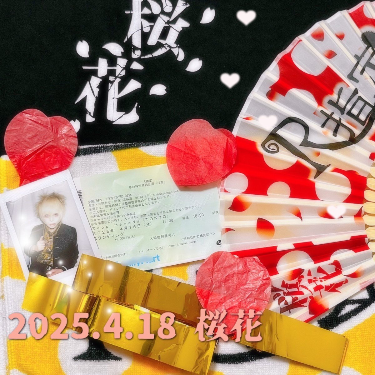 R指定】に全てを捧げた2025年。 4.18 桜花🌸Zepp Haneda 9.27 凱旋