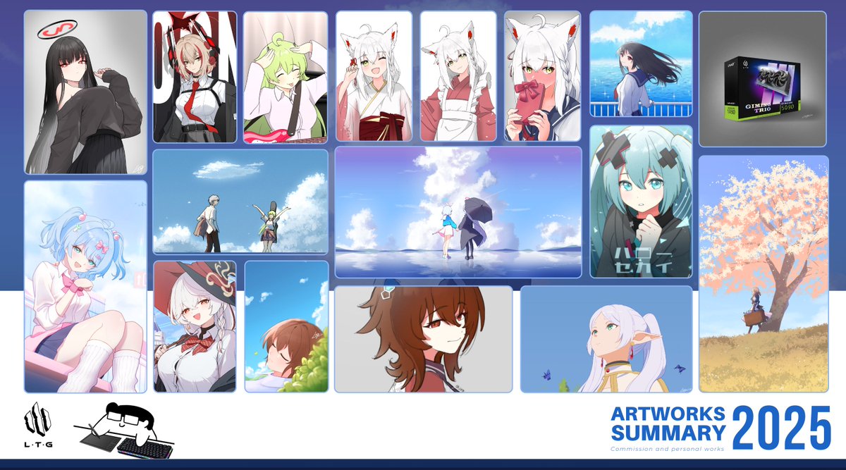 All year look back go brrr
#ArtSummary2025