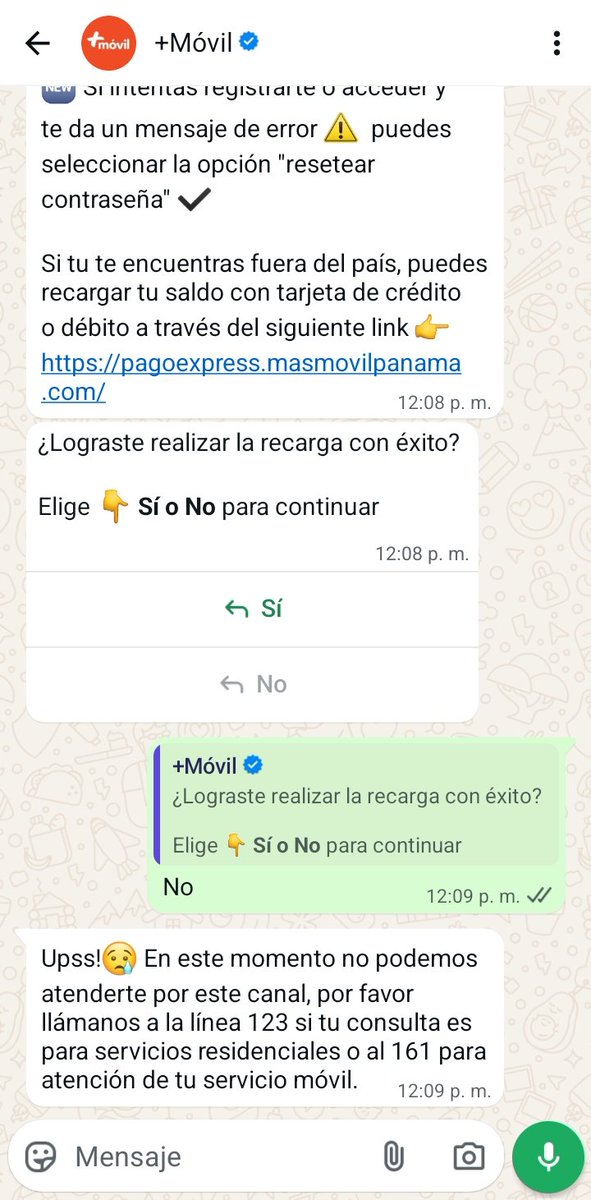 dj_anthony12's tweet photo. @MasMovilPanama lo peor que hay en atencion al cliente los caneles de comunicacion"Direçta"no funcionan y las llamadas mucho menos 10 minutos con la musiquita y nada ahun @acodeco @AsepPanama ayuda https://t.co/P6JkL4dKlf