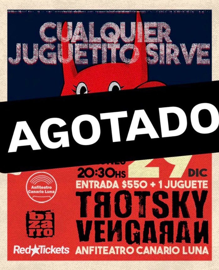 TrotskyVengaran's tweet image. Y se nos fué el 2025.
GRACIAS POR ACOMPAÑARNOS!
El 2026 a festejar los 35 años!
🤘🏻💪🏻💥
Nos vemos en un rato en el Canario Luna!