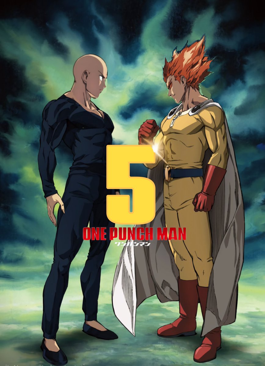 daily1punch's tweet photo. 🚨 ONE PUNCH MAN SEASON 5 OFFICIALY ANNOUNCED FOR 2031 🚨 https://t.co/eI0bqCALUr