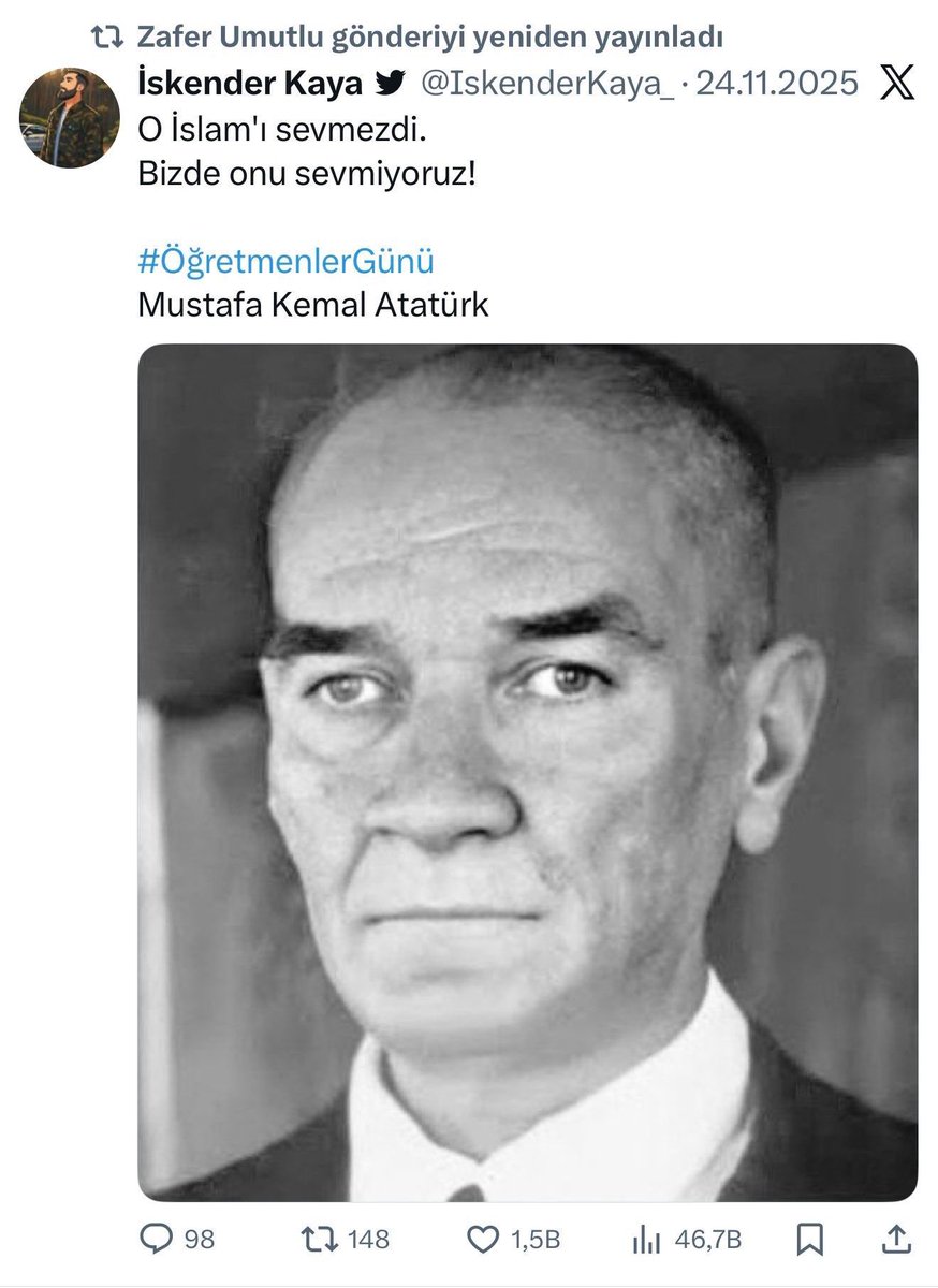 Yalova’da polislerimizi şehit eden teröristin RT yaptığı paylaşım: