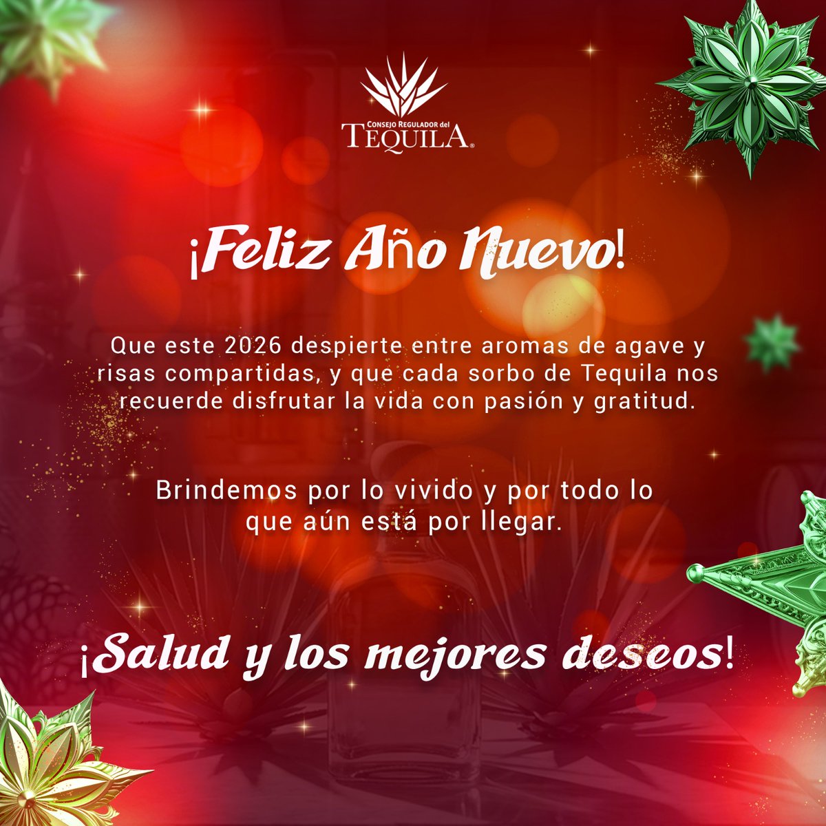 CRTequila's tweet photo. Gracias #2025, bienvenido #2026.  

¡Feliz Año Nuevo para todos, nuestros mejores deseos! https://t.co/pf4cBbAfCV