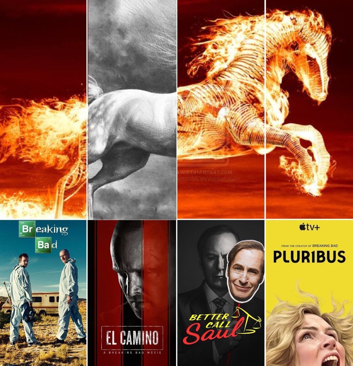 cinemaclt's tweet photo. 📺 | Vince Gilligan tem o toque de Midas 🤌🏻 https://t.co/Pq5n0dVDx7