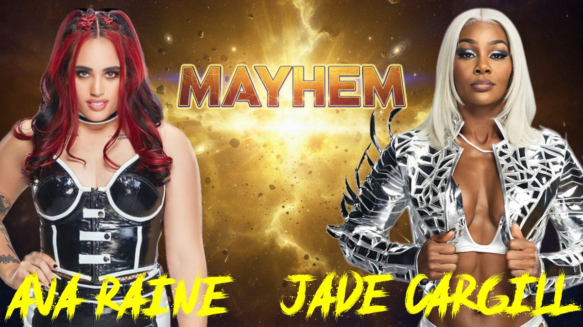 Ava Raine (0-0-0) [<a href="/Lashalit62/">• Lasha •</a>]
VS
Jade Cargill (3-5-0) [<a href="/03Wrestling_Fan/">Lasha 🩵</a>]