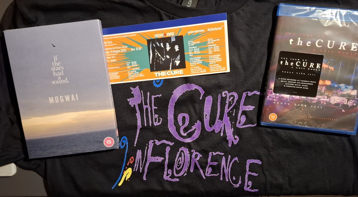 OUT OF THIS WORLD - THE CURE ITALIA tweet media