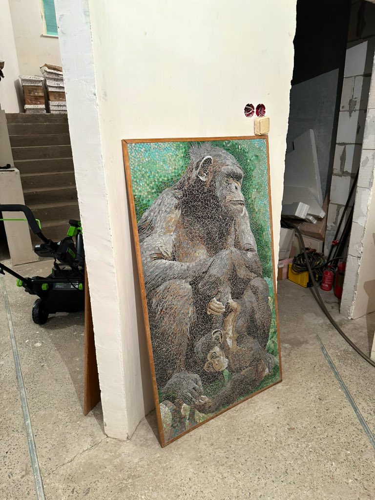 Я был в мастерской мозаичника🧩🧩🧩