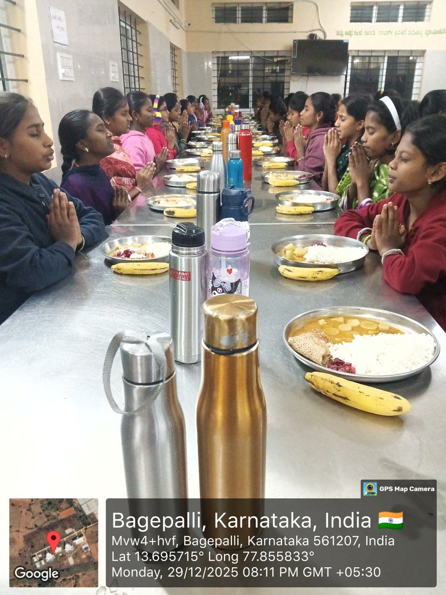 Krcrs666M's tweet photo. Dinner  #SocialAudit_SWDMeals #SocialWelfare_Karnataka https://t.co/gPrFFwqdzE