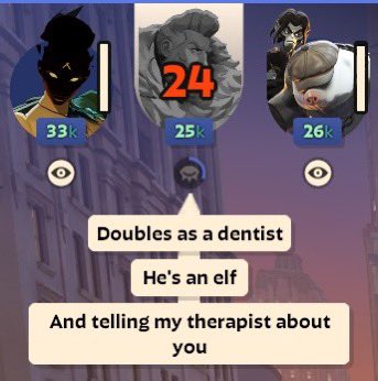 DerMothMan's tweet image. Deadlock conversations out of context