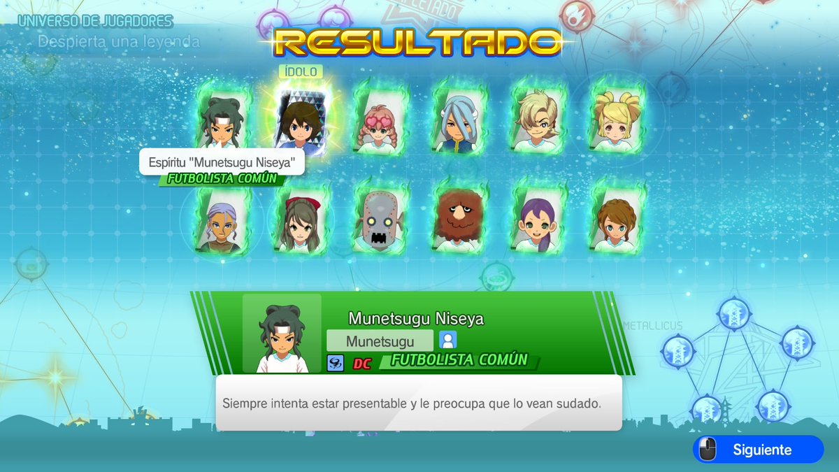 Ribbon_od's tweet photo. Esto es un gracias del juego por tanto tiempo con el equipo de la historia con jugadores azules y morados xd.
#InazumaEleven https://t.co/3RJJLfntUc