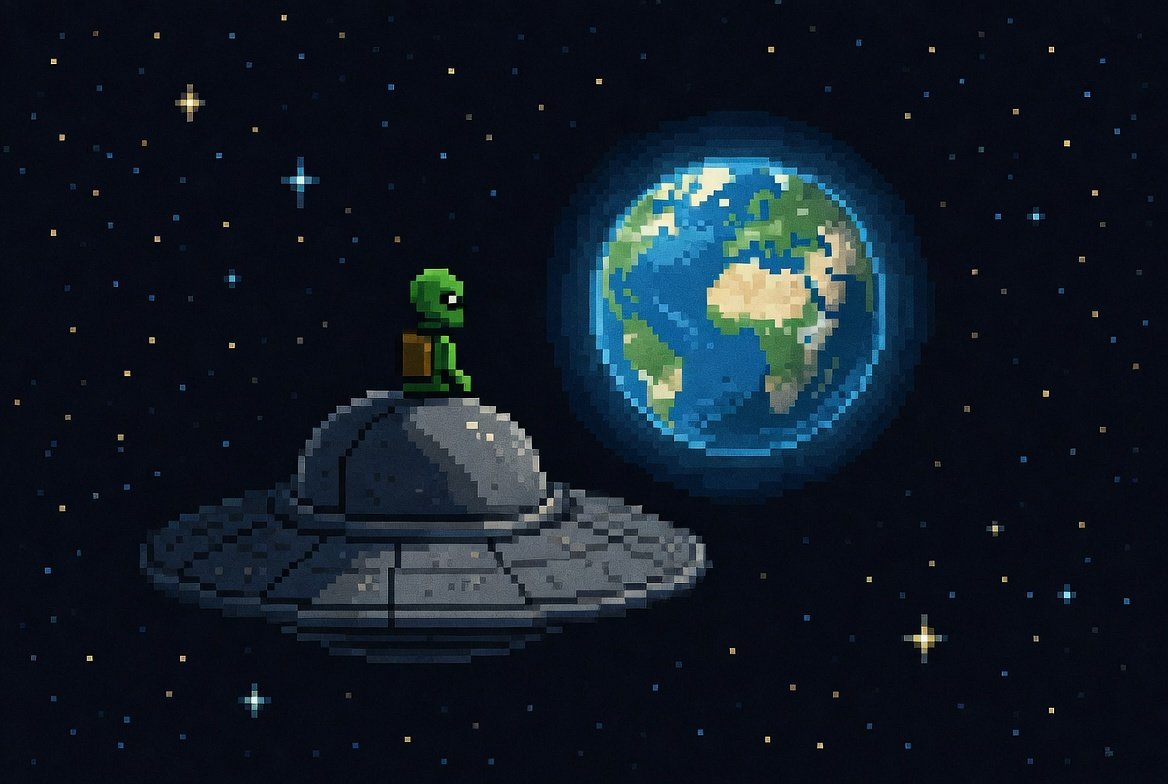 They are still wondering how we manage to be an absolutely pathetic species.