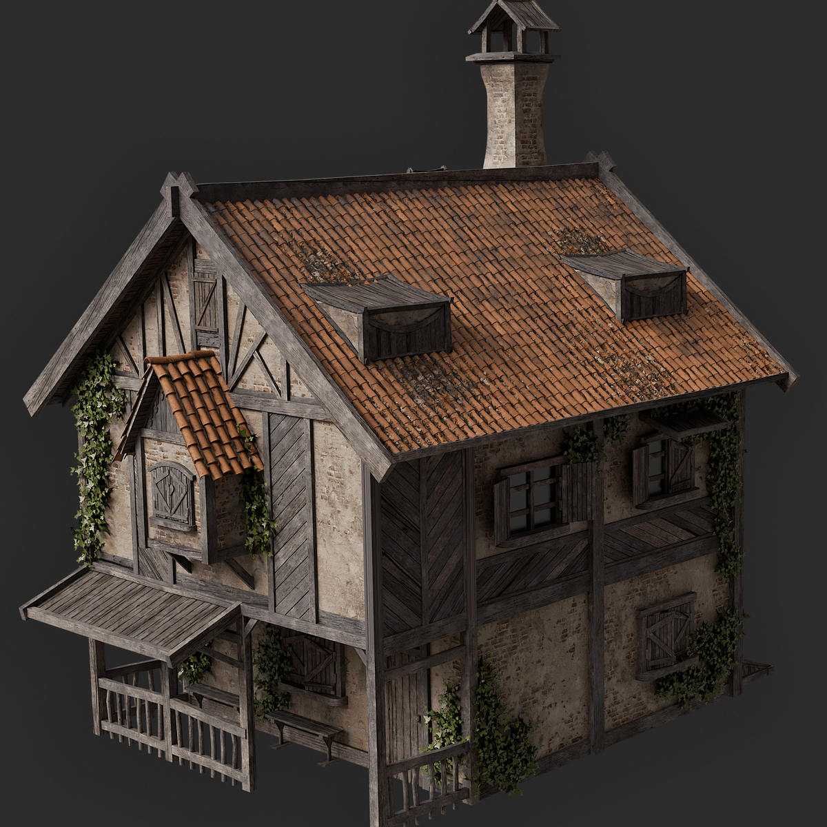 RousKristall's tweet photo. Another house made from the same modules I used before 👀
#b3d #blenderkit #blender #art https://t.co/WmSTJH2JE0