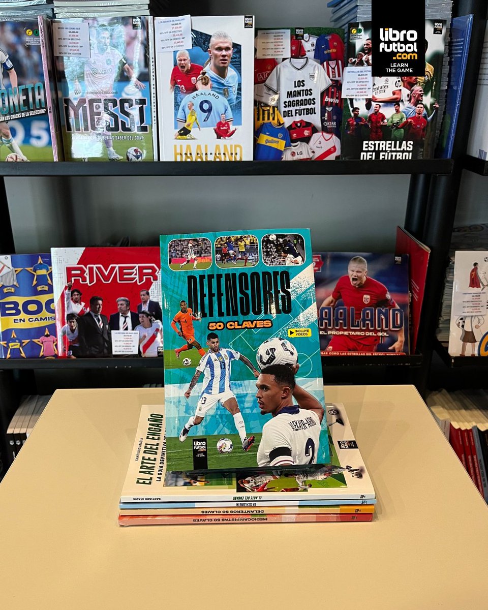 LIBRO_FUTBOL's tweet image. 🤩 Te presentamos los mejores libros para los jóvenes futbolistas.

⚽ Cinco libros con tareas de entrenamiento y videos para poder aprender y mejorar las cualidades futbolísticas.

🔗 Conseguí estos libros y muchos más en: librofutbol.com

#Fútbol #Chicos #Entrenamiento