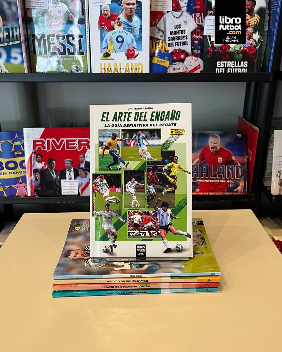 LIBRO_FUTBOL's tweet image. 🤩 Te presentamos los mejores libros para los jóvenes futbolistas.

⚽ Cinco libros con tareas de entrenamiento y videos para poder aprender y mejorar las cualidades futbolísticas.

🔗 Conseguí estos libros y muchos más en: librofutbol.com

#Fútbol #Chicos #Entrenamiento