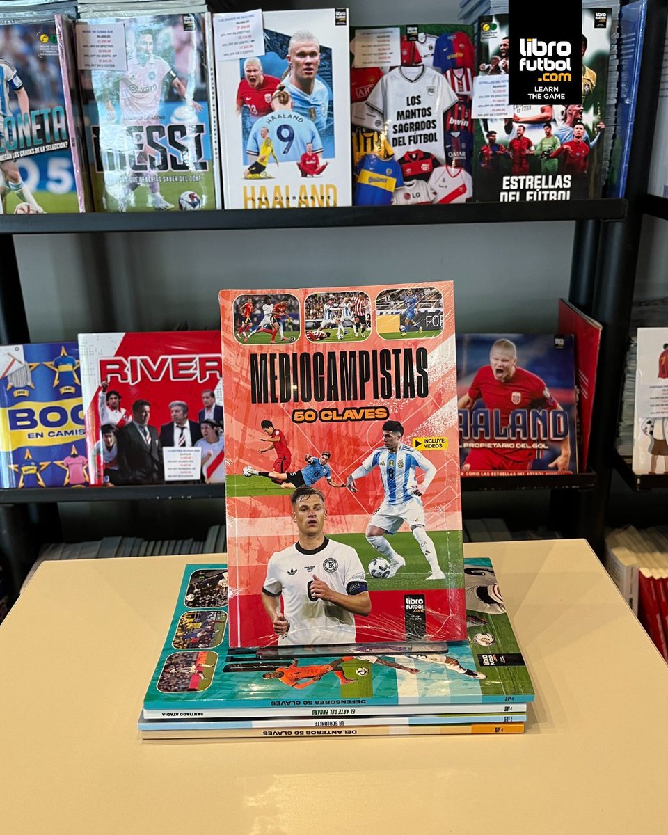 LIBRO_FUTBOL's tweet image. 🤩 Te presentamos los mejores libros para los jóvenes futbolistas.

⚽ Cinco libros con tareas de entrenamiento y videos para poder aprender y mejorar las cualidades futbolísticas.

🔗 Conseguí estos libros y muchos más en: librofutbol.com

#Fútbol #Chicos #Entrenamiento