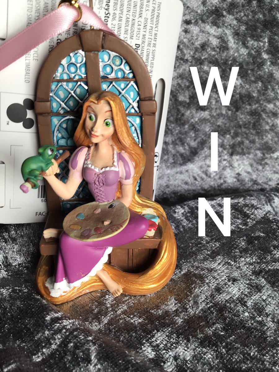 win #disney #sketchbook #shopdisney #tangled #Rapunzel #pascal  Hanging Ornament. Follow retweet &amp; comment. #competition c\d 30/12 11.59pm gmt open wwide #Christmas2025
