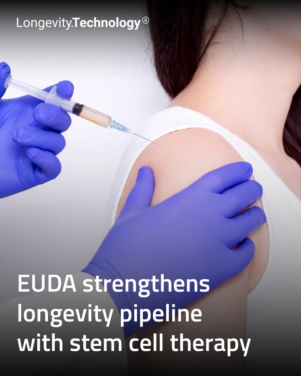 LongevityTech's tweet image. Singapore-based healthcare firm expands into stem cell therapies and longevity as demand for proactive aging solutions grows across Asia.

longevity.technology/news/euda-stre…

#longevity #stemcells #regenerativemedicine #healthcareinnovation #biotech