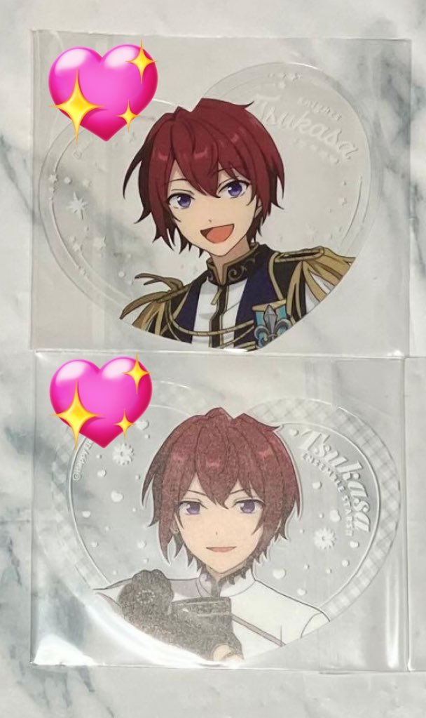 yadonsaaan's tweet photo. 【交換】あんスタ チップス カード あんスタ チップス ぴくりあ

譲▶︎SD 創　なずな
       MV 凛月　瀬名
　　ぴくりあ　レオ　みか

求▶︎同種　司　決まり次第　嵐
　　(ぴくりあは4枚目🩷をつけているもの)

郵送

まとめて優先
凛月は3枚目のように初期汚れがありますので予めご了承ください。 https://t.co/cxsv2SEuIl