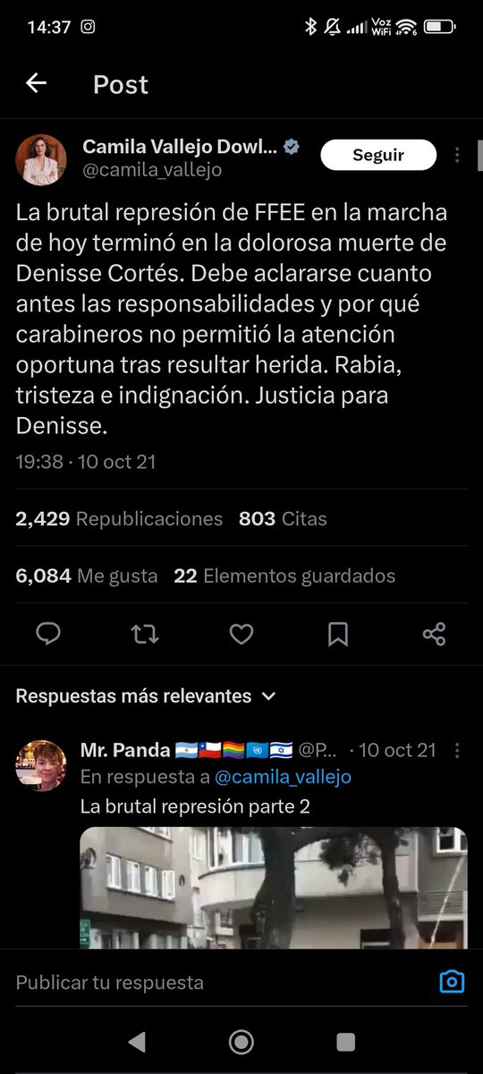 stargazersilver's tweet image. La mejor vocera de la historia, según Walker