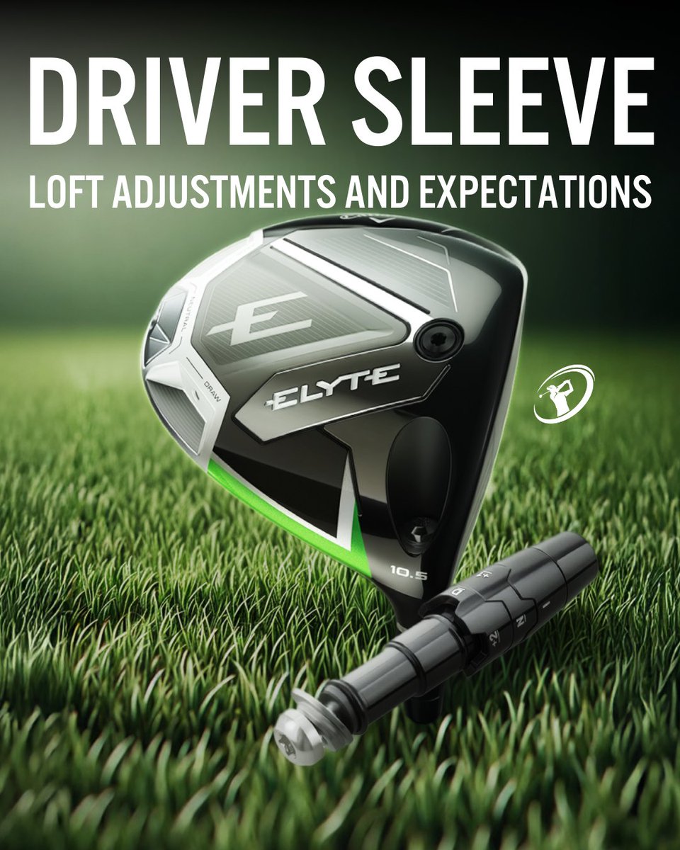 clubchampmedia's tweet image. One quick click of the adjustment sleeve can fix your ball flight! Are you a 'standard loft' player, or have you tweaked your driver for that perfect launch?

#DriverSleeves #GolfTinkerer #Drivers #BetterFitLowerScore #Golf