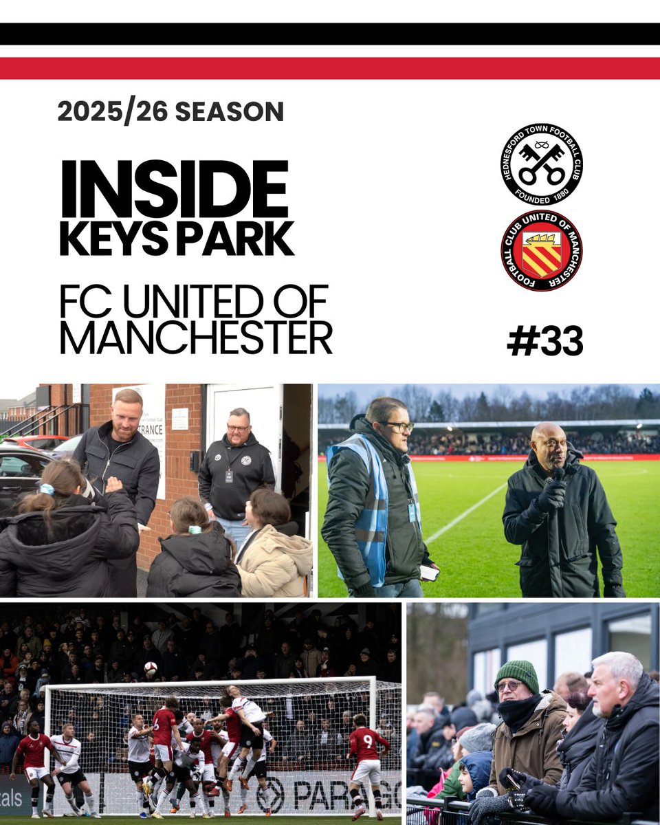 The latest Inside Keys Park is out now!

Go behind the scenes of our game against FC United, soak up the record Keys Park crowd and see the return of Hednesford legend Joe O’Connor – including an interview with Joe himself.

🎥 Watch here: youtu.be/EFw4_bZzZpw

#UpThePitmen