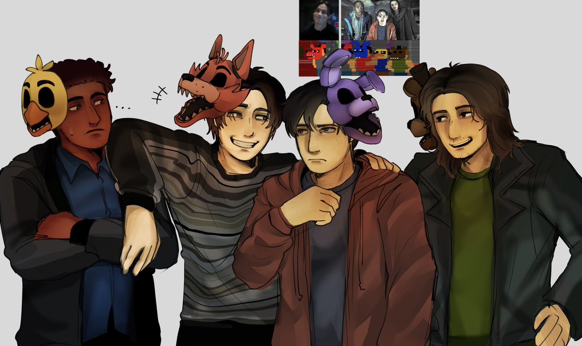 Wallkertm's tweet image. Ok i can’t wait five years to see them #FNAF #fnaf4