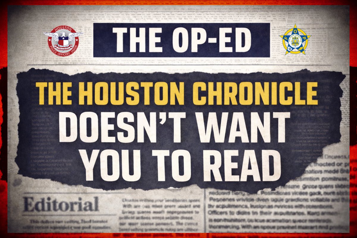 Houston Police Officers' Union tweet media