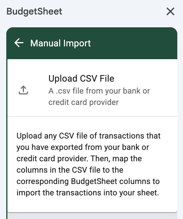 BudgetSheet tweet media