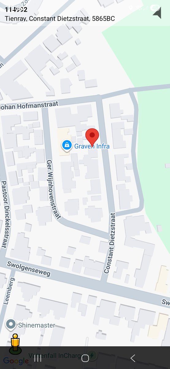 Inzet Ambulance Prioriteit 1 op Constant Dietzstraat in Tienray