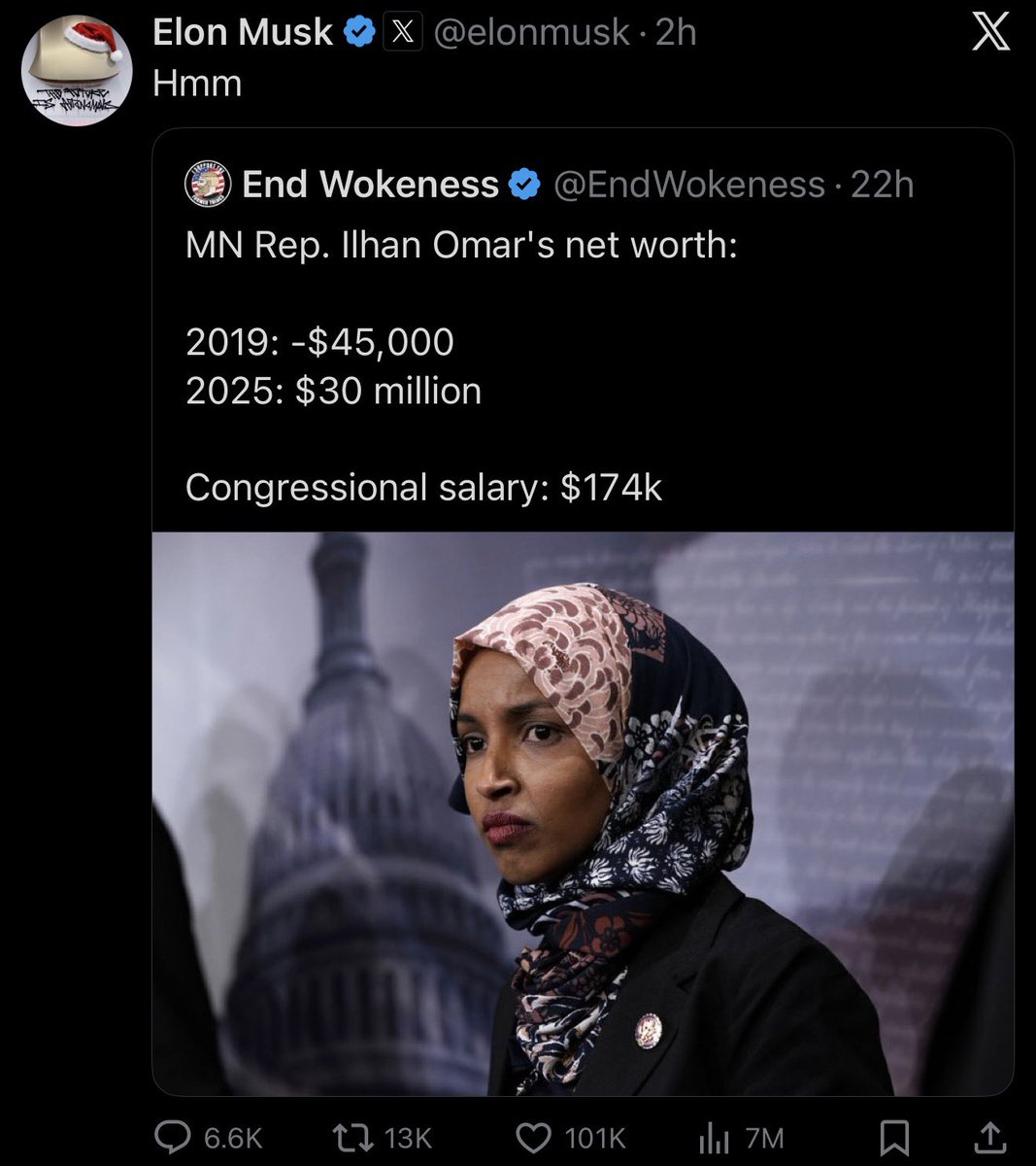 esjesjesj's tweet image. She married a guy worth 30 million dollars. I wonder why they’re leaving that part out