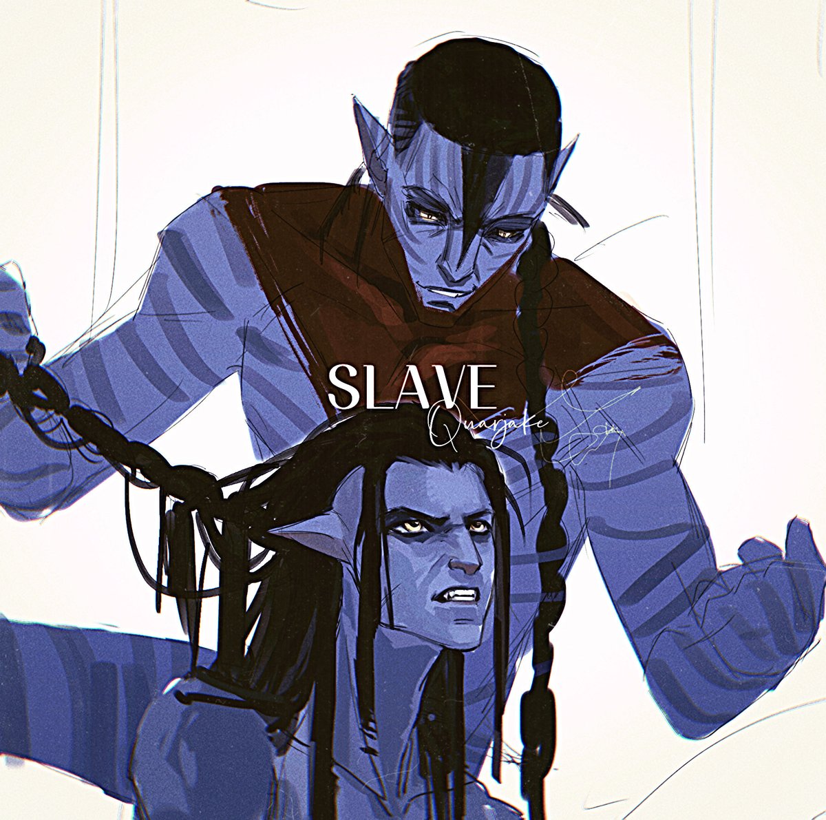 Sandy_OrAn's tweet image. 不知道有没有时间画完所以先发一下

#afaa #quarjake #JakeSully #quaritch #fanart