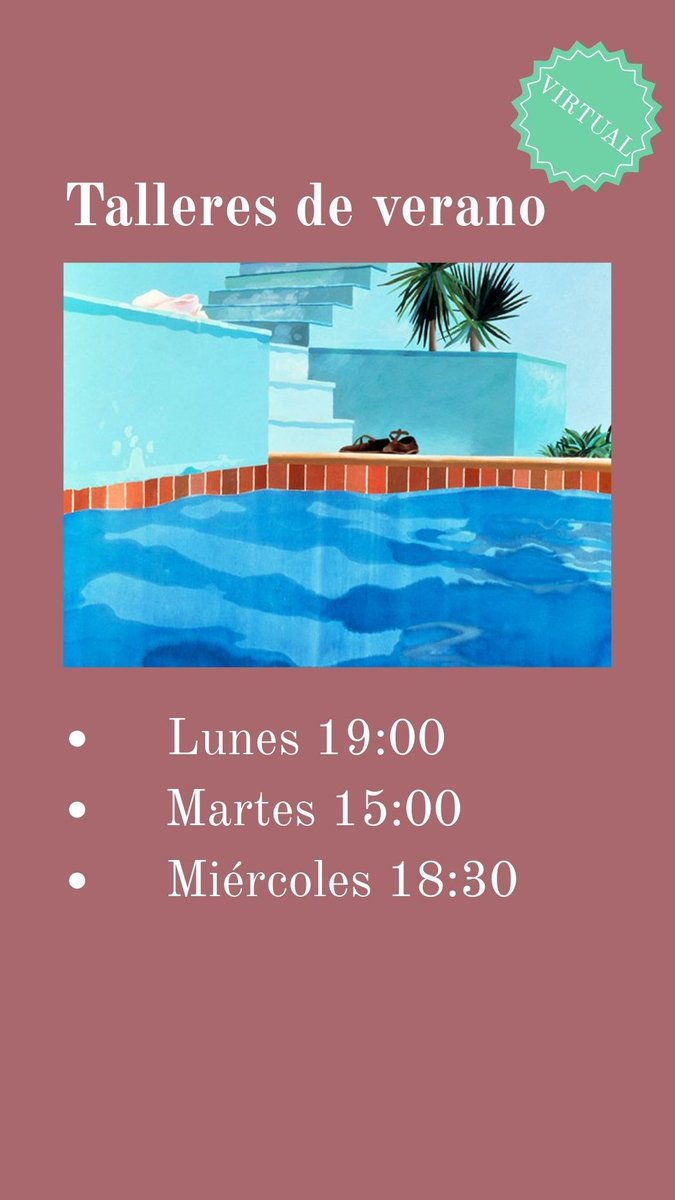 Hay algunos lugares para sumarse a mis talleres de escritura este verano. El lunes 5 de enero empieza un grupo a las 19hs. Más info:  forms.gle/2jZGVDvSa4Ms6y…
