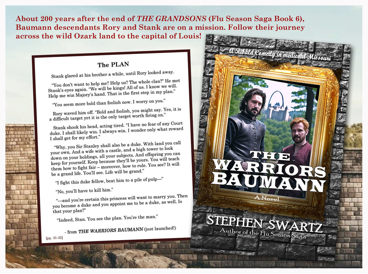A ribald tale of daring-do all stuffed full with witty wiles and comely comedy? What could go wrong with this plan? See for yourself: mybook.to/fOAbh