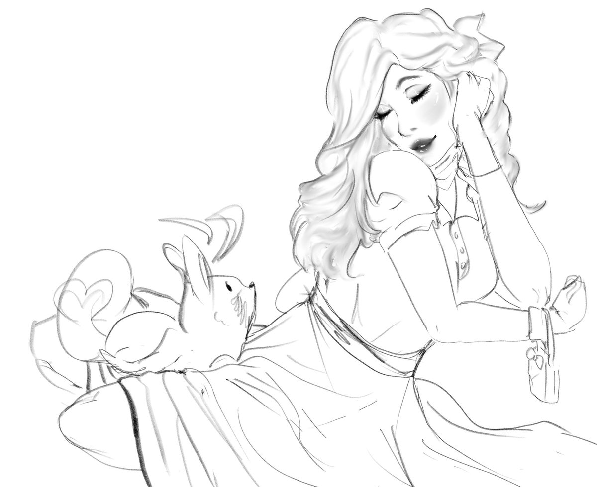 G_Crystalia's tweet photo. Beautiful lady lil sketch ☺️

#sketchart  #رسم https://t.co/PKR2mYNcTh