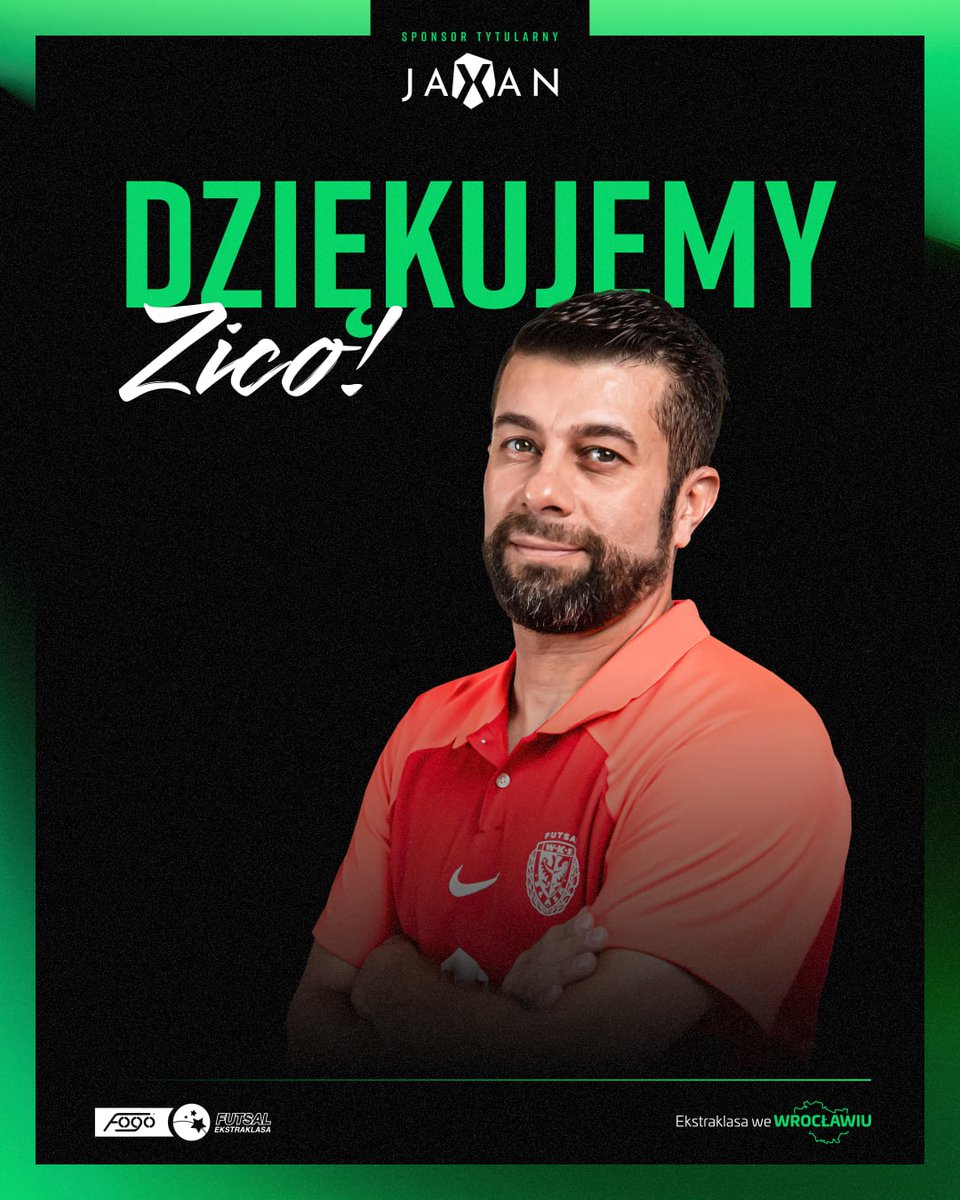 Rodrigo Coimbra nie jest już trenerem Śląska.

Brazylijczyk prowadził WKS w 17 meczach. Wraz z nim sztab szkoleniowy opuszcza trener bramkarzy Matheus Luciano. Tymczasowo obowiązki szkoleniowca przejmie Jose Pepo. Dziękujemy za wkład włożony w rozwój klubu i życzymy powodzenia!