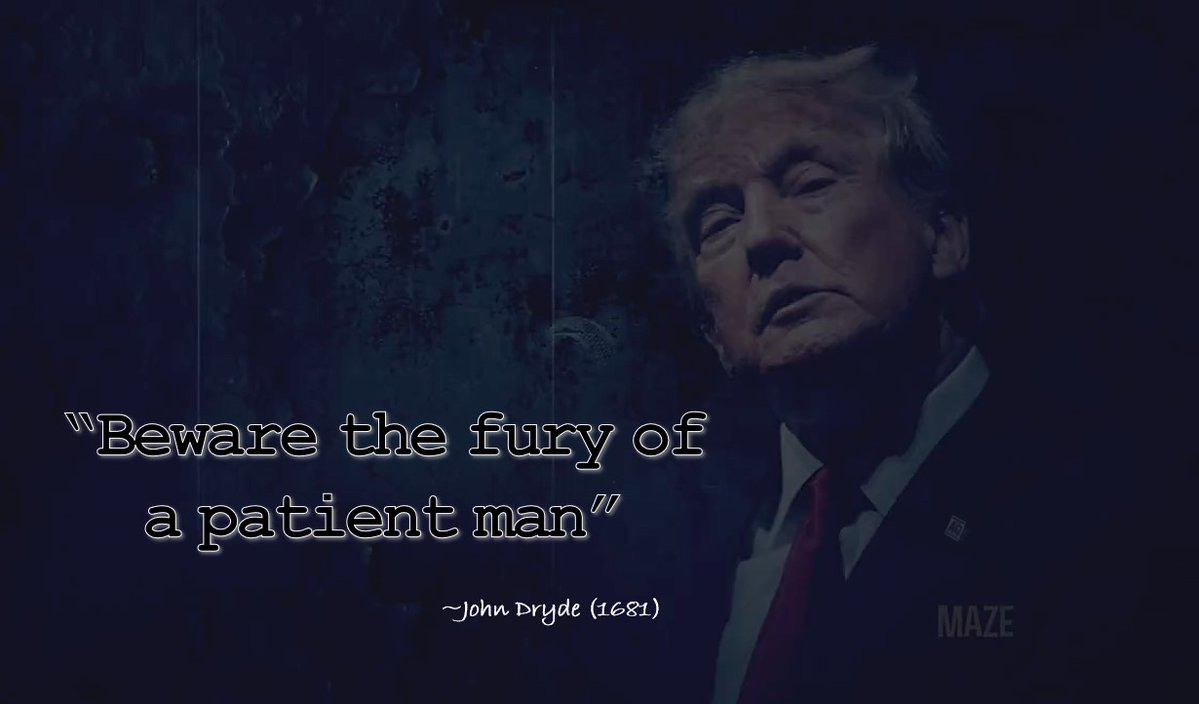 AwakenedOutlaw's tweet image. Being as patient as he's been all while suffering through what he has to date (on our behalf, mind you), I believe Trump is now poised to finally raise absolute hellfire on all of those who deserve nothing less.

This is why I harbor zero doubt that 2026 is set to be lit...b/c it…