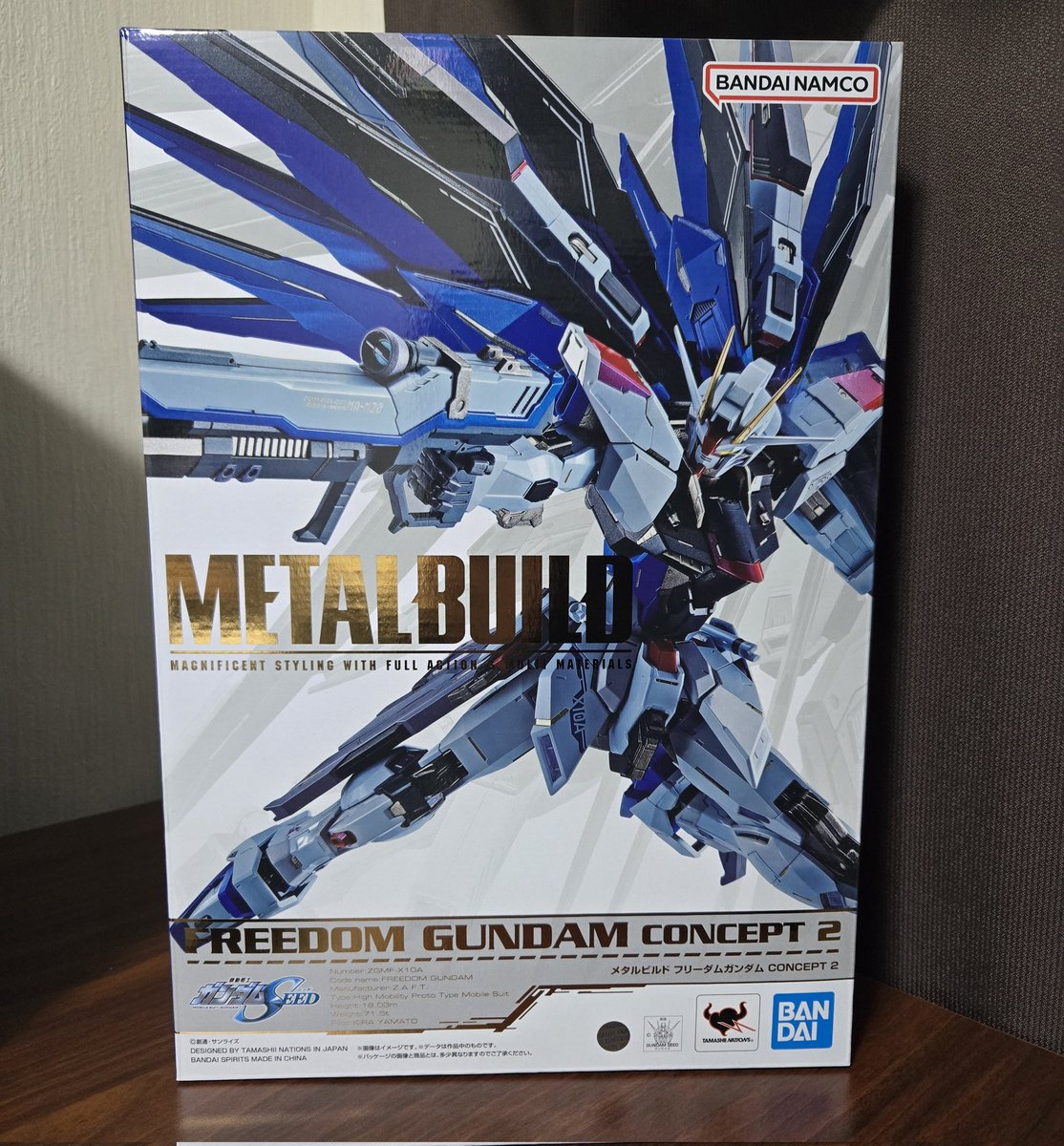 メタルビルド フリーダムガンダム CONCEPT2開封✨ フリーダムガンダム