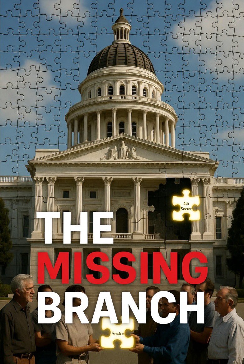 Three branches of government weren’t built for this century.

The Civic Branch is the missing piece—bringing people back into the system, not around it.