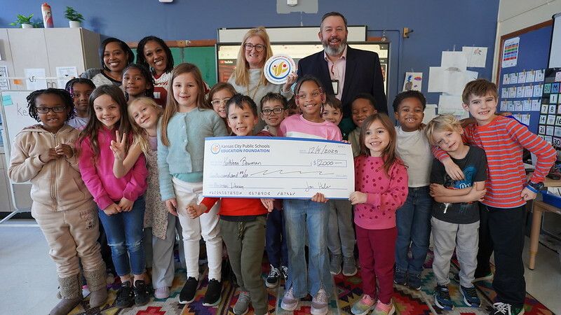 As the KCPS Education Foundation continues showcasing the amazing work of our teachers while gifting them grants that will make a major impact in their classrooms, we want to congratulate <a href="/KCPS_BorderStar/">KCPS BorderStar</a>'s Ms. Kathleen Bowman, who received a $2,000 grant from the Foundation!