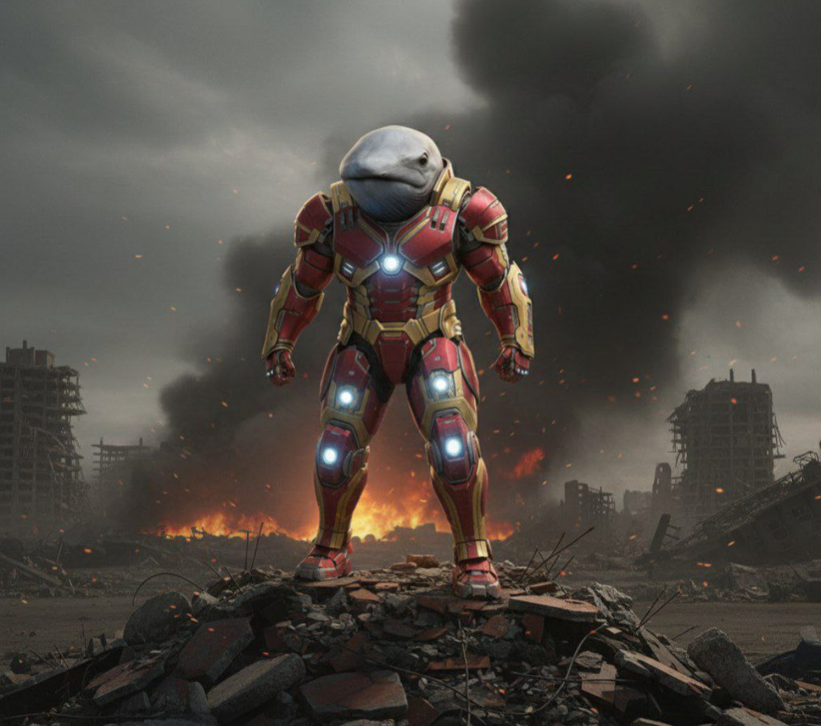 IronWhaleonsol's tweet image. City’s on fire. The Iron Whale is fine