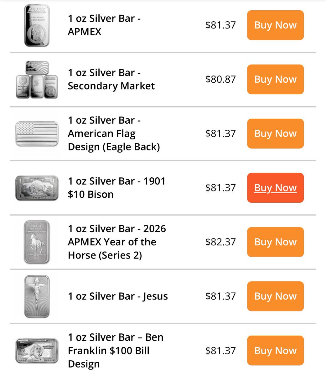 DarioCpx's tweet image. Another interesting fact: despite the sharp drop in prices, there is still a ~10$ premium on the real physical silver