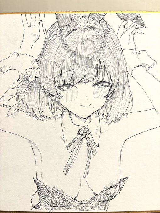 バニー美鈴色紙👯‍♀️ 