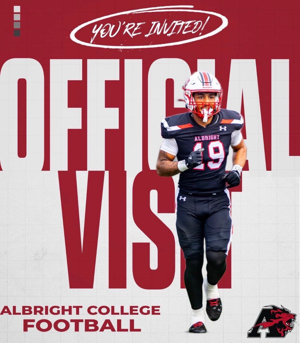 Thank you <a href="/CoachBargielRB/">Coach Antonio Bargiel</a> for inviting me to Albright OV!! <a href="/CoachBearfield/">Coach Bearfield</a>