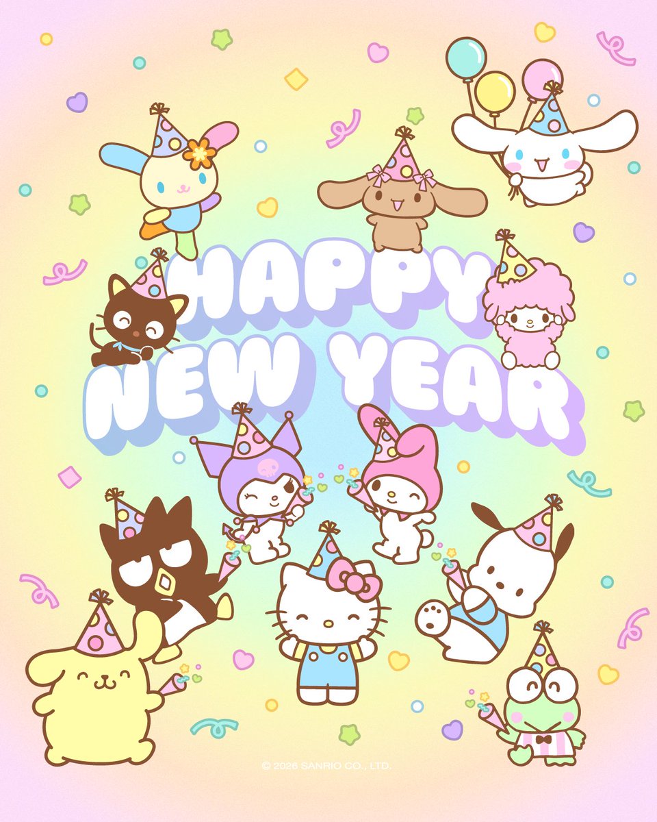 Cheers to another year of friendship 🥳 Wishing you a #HappyNewYear! 💖