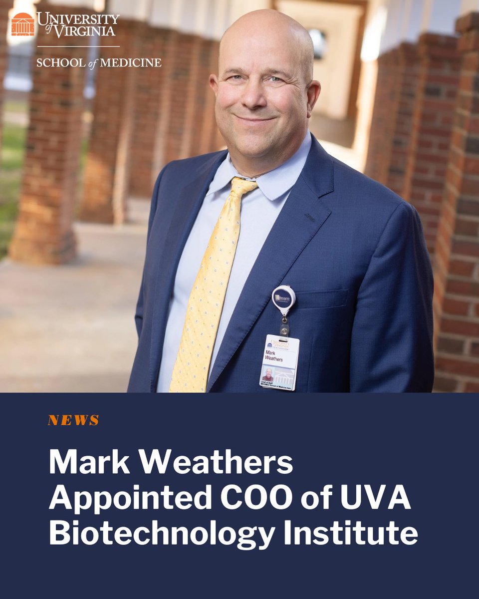 UVA School of Medicine tweet media
