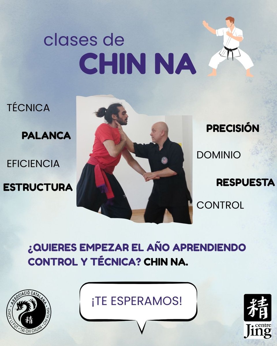 centrejing's tweet photo. Clases de Chin Na. ¡Ven a probar! https://t.co/gNWrVLHkT4